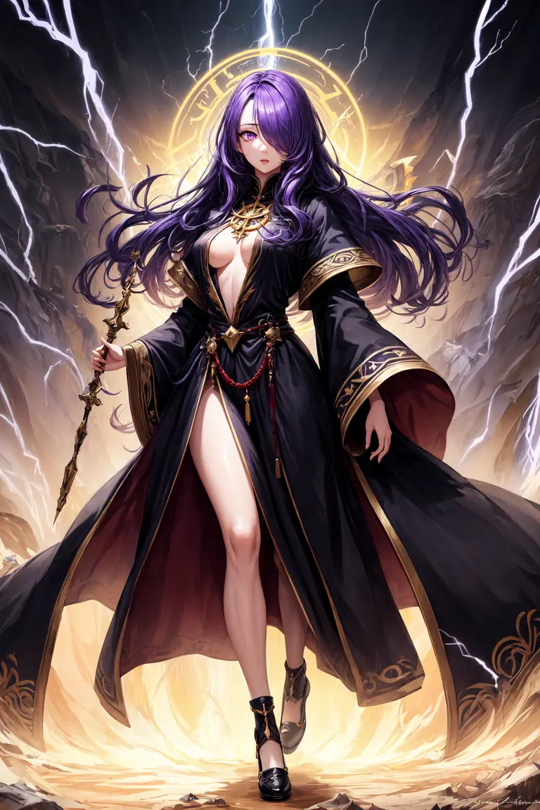 Violet, Goddess of Storms