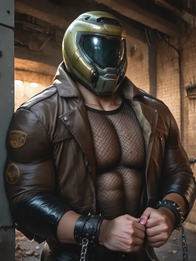 Biker!Doom Slayer Avatar