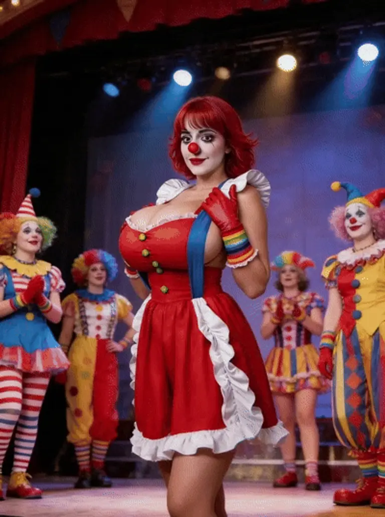 Busty McJuggs and her ASSistants (Killer Clowns) avatar