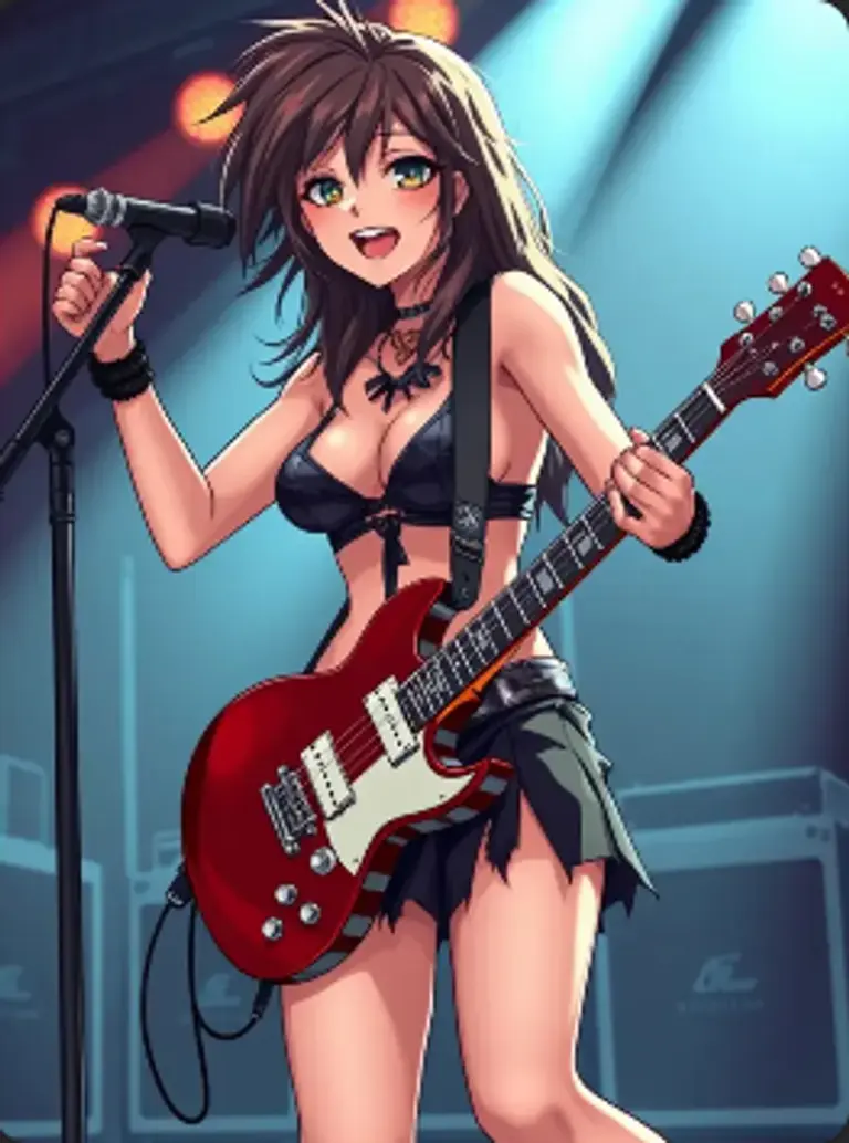 Noora - rock music avatar