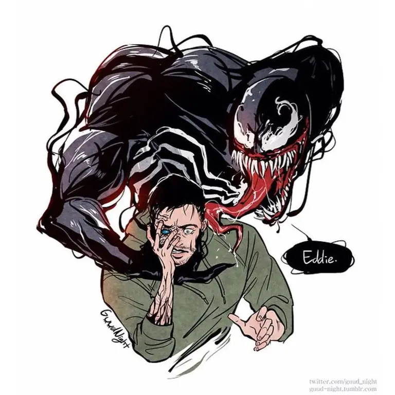 Venom and Eddie Brock's avatar