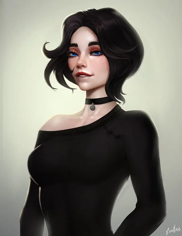 Doomer girl avatar