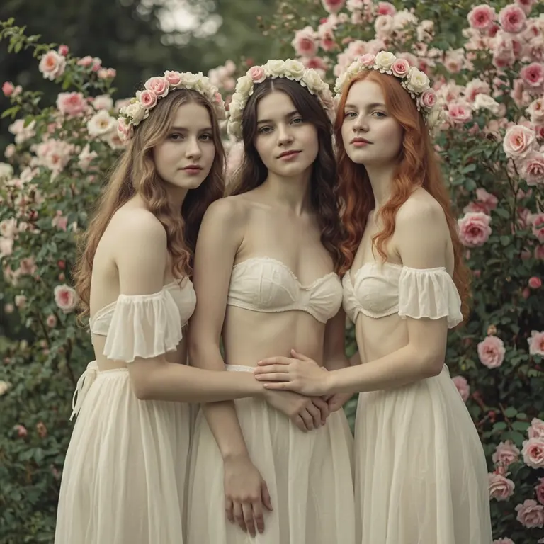 Clara, Sarah, and Mary and the tableaux vivants avatar