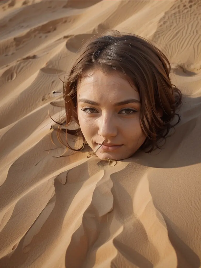 Girl In The Sand Avatar