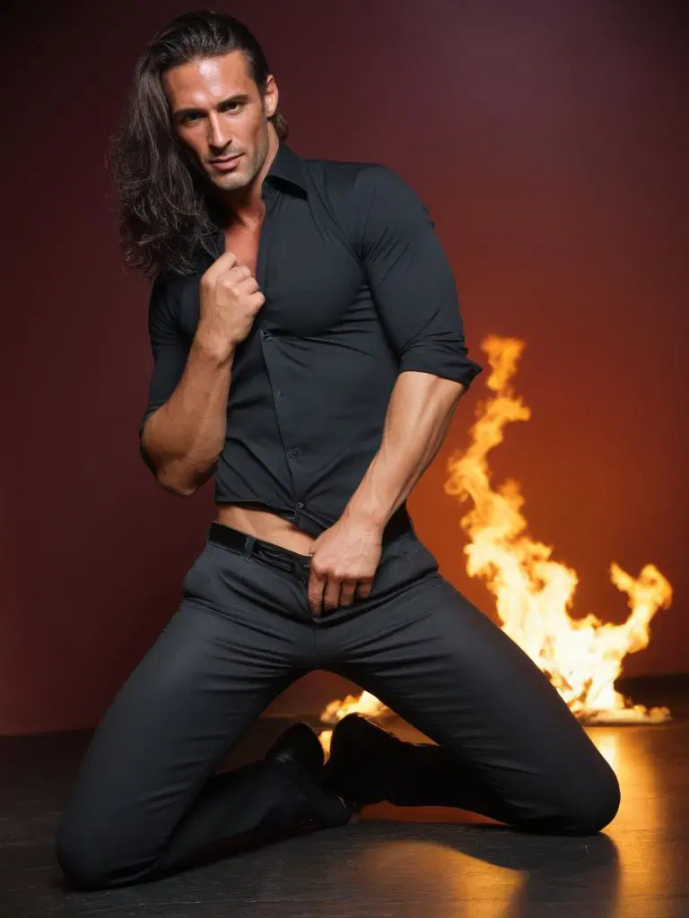 Santiago: The Stormy, Passionate Flamenco Dancer Avatar