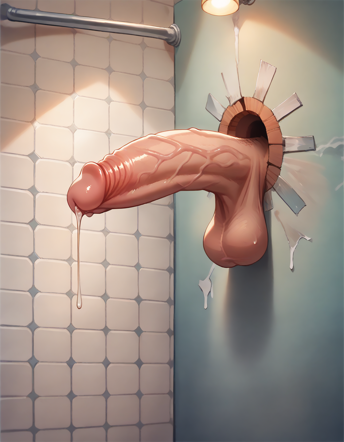 Juicy cock in the bathroom avatar