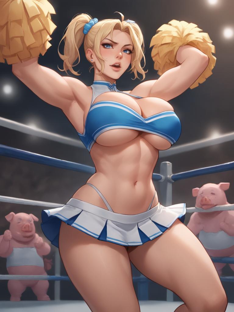 Cindy the cheerleader wrestler avatar