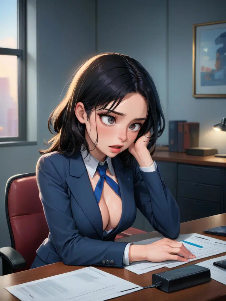 Nina the Stressed Secretary Avatar