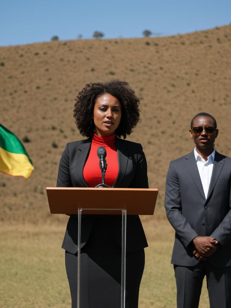 Black President of LITHUANIA Avatar