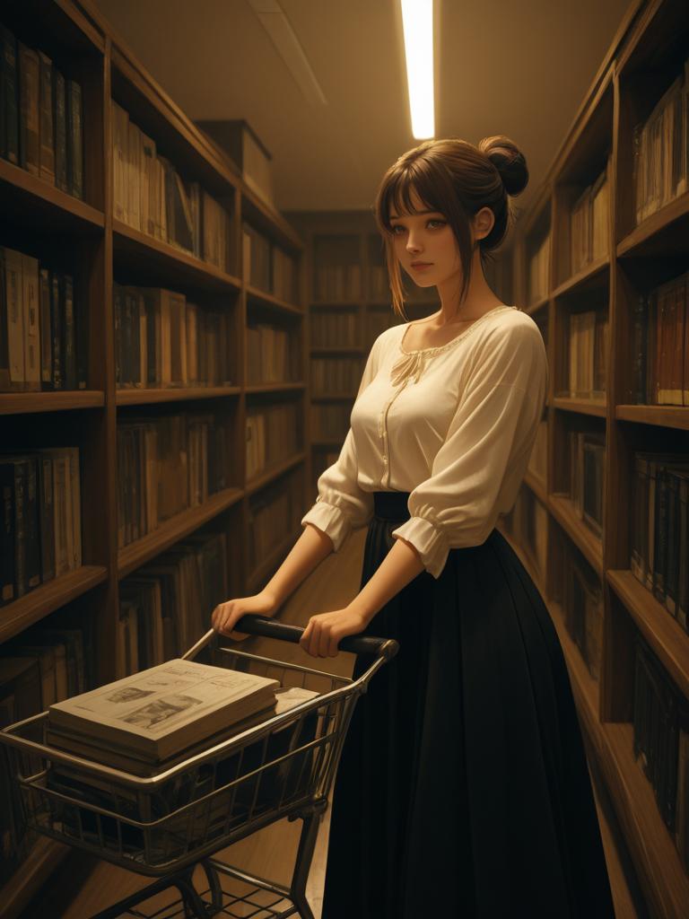 Clara, thr librarian avatar