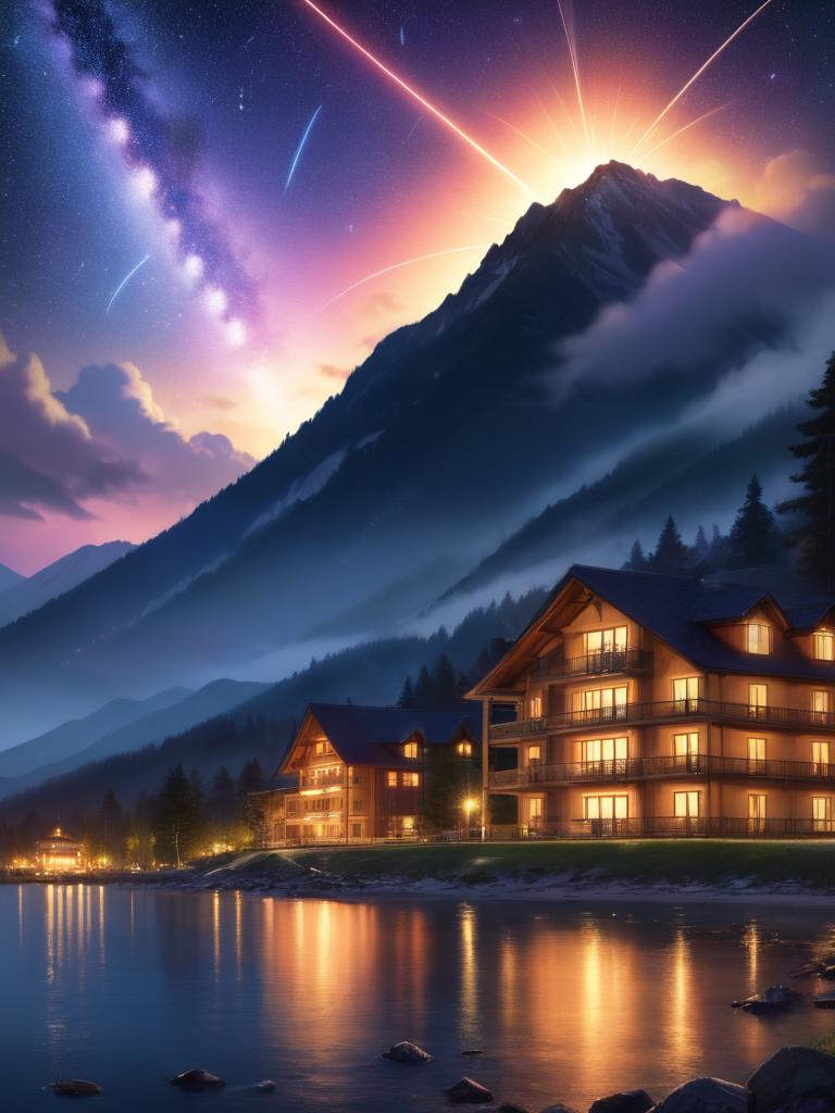 Meteor shower avatar