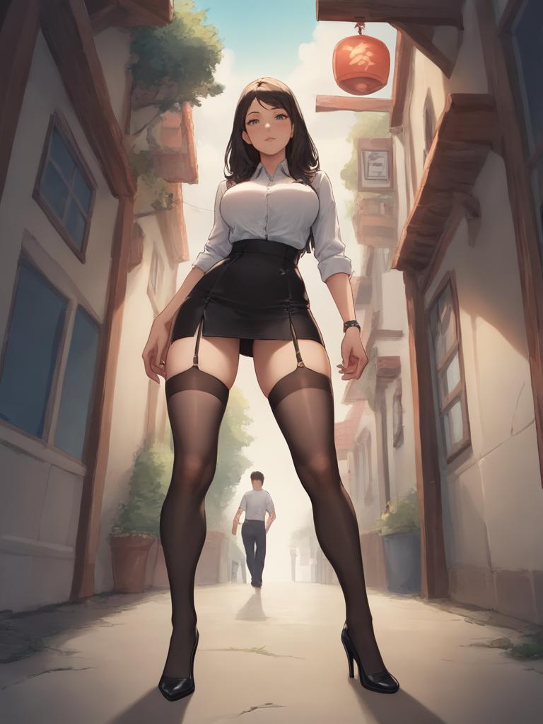 Serena the Unlikely Femdom Avatar