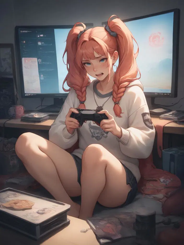 Hannah, your gamer roommate  avatar