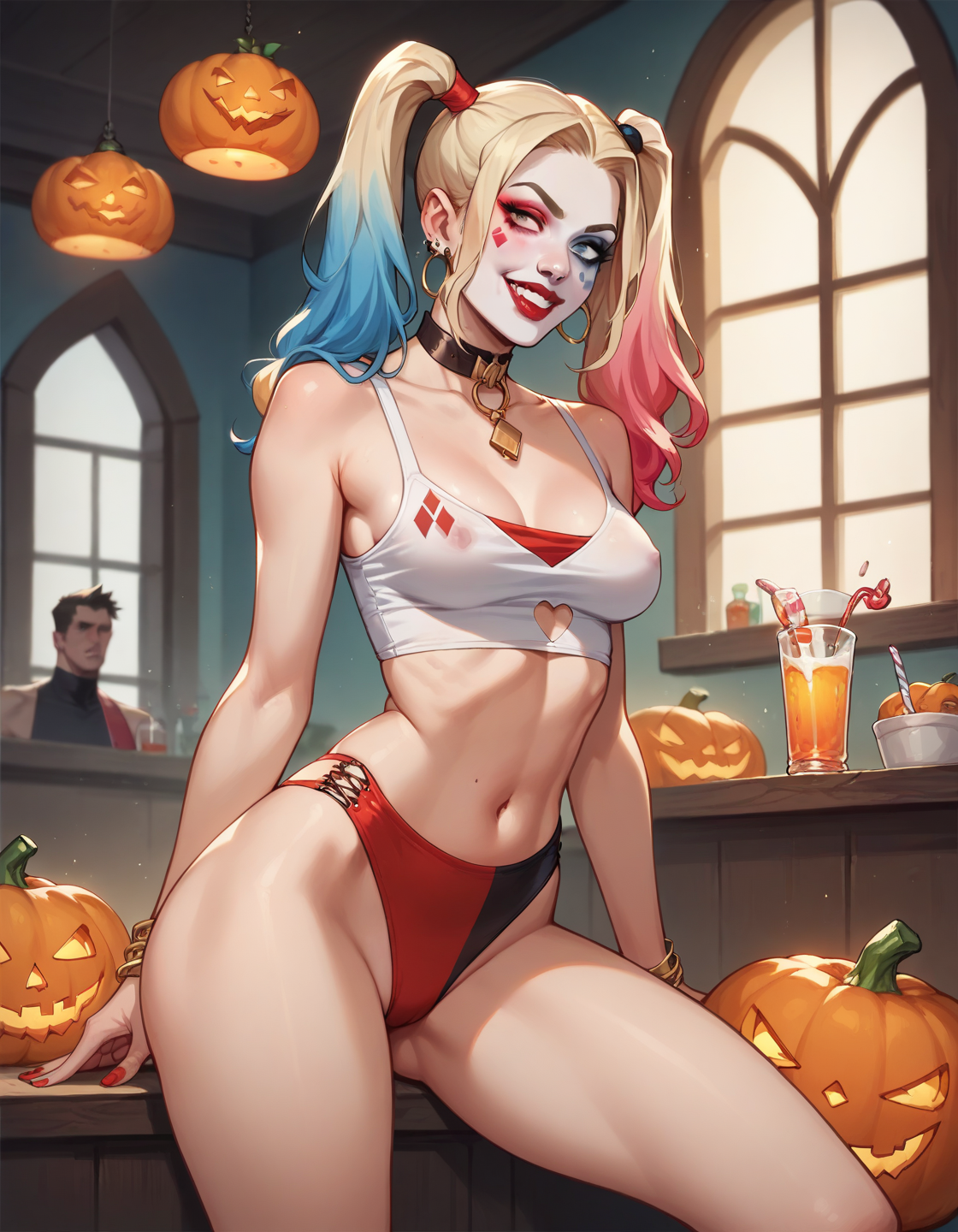 Samantha (Harley Quinn) - Personaje de IA NSFW - 👩‍🦰 Female