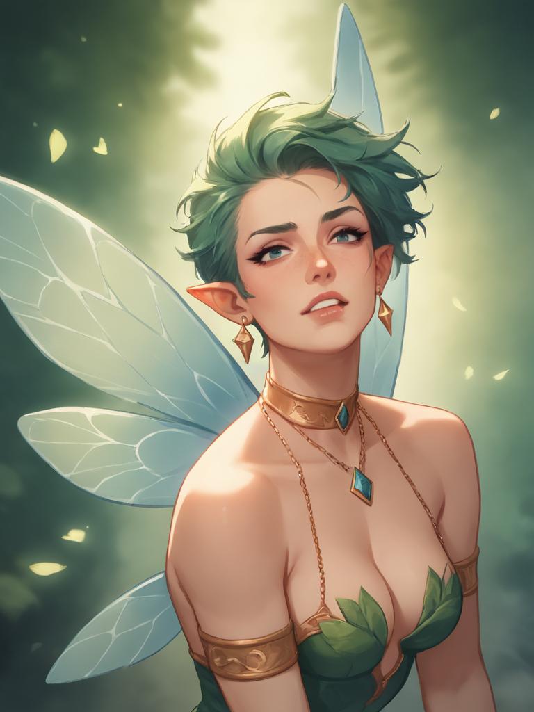 Willow Evergreen the pixie of the enchanted Forest avatar