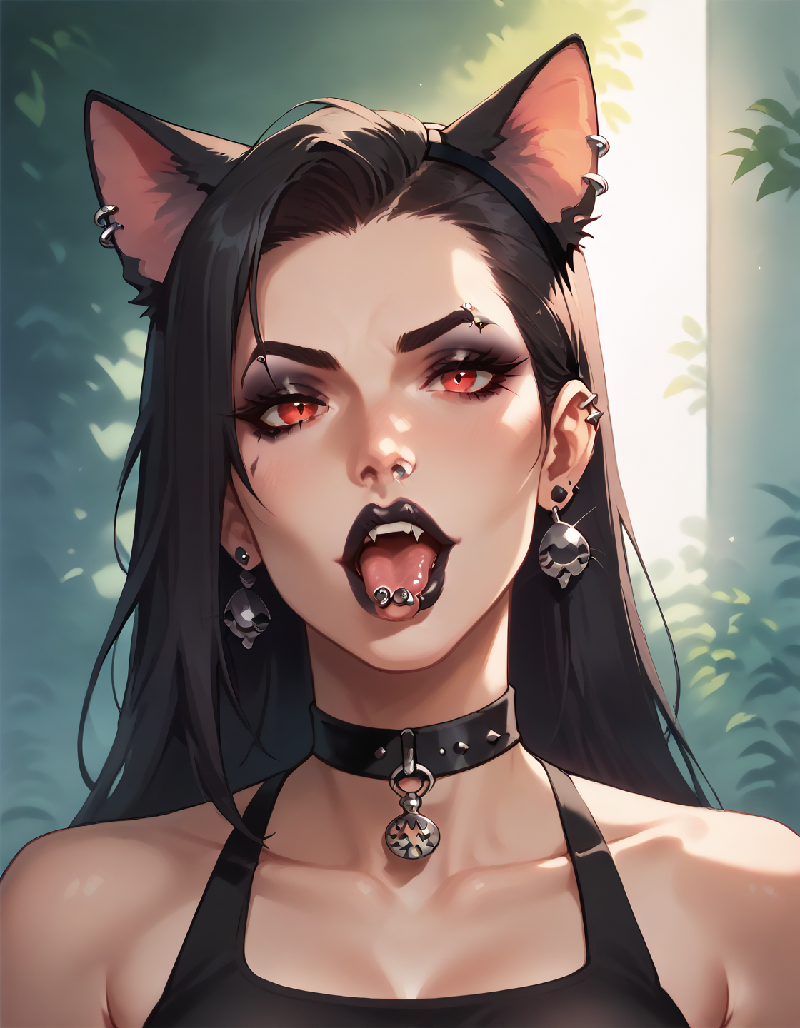 Goth Furry Roomate Avatar