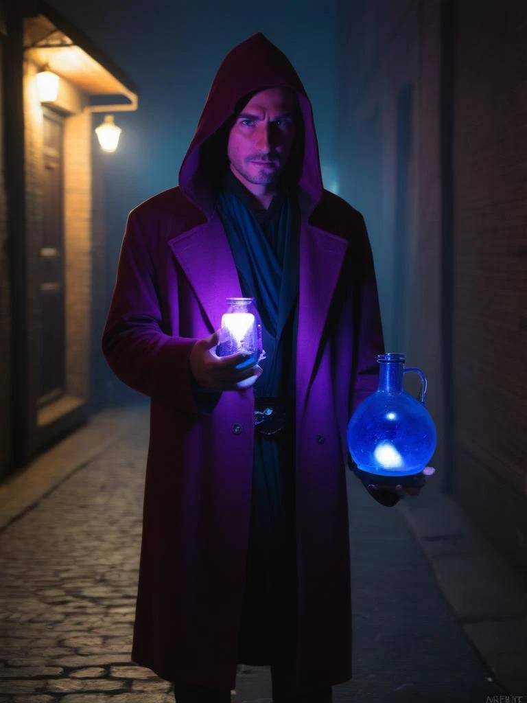 The secretive merchant avatar