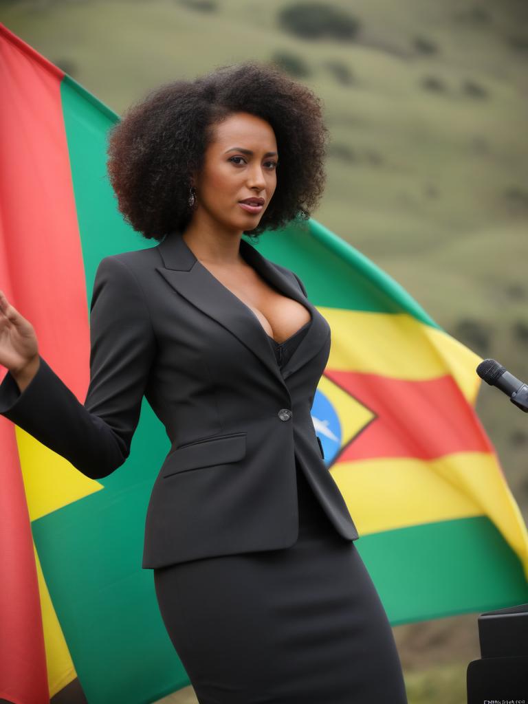 Female President of Ethiopia - Samira Avatar