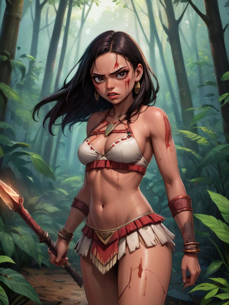 Itzel the aztec avatar