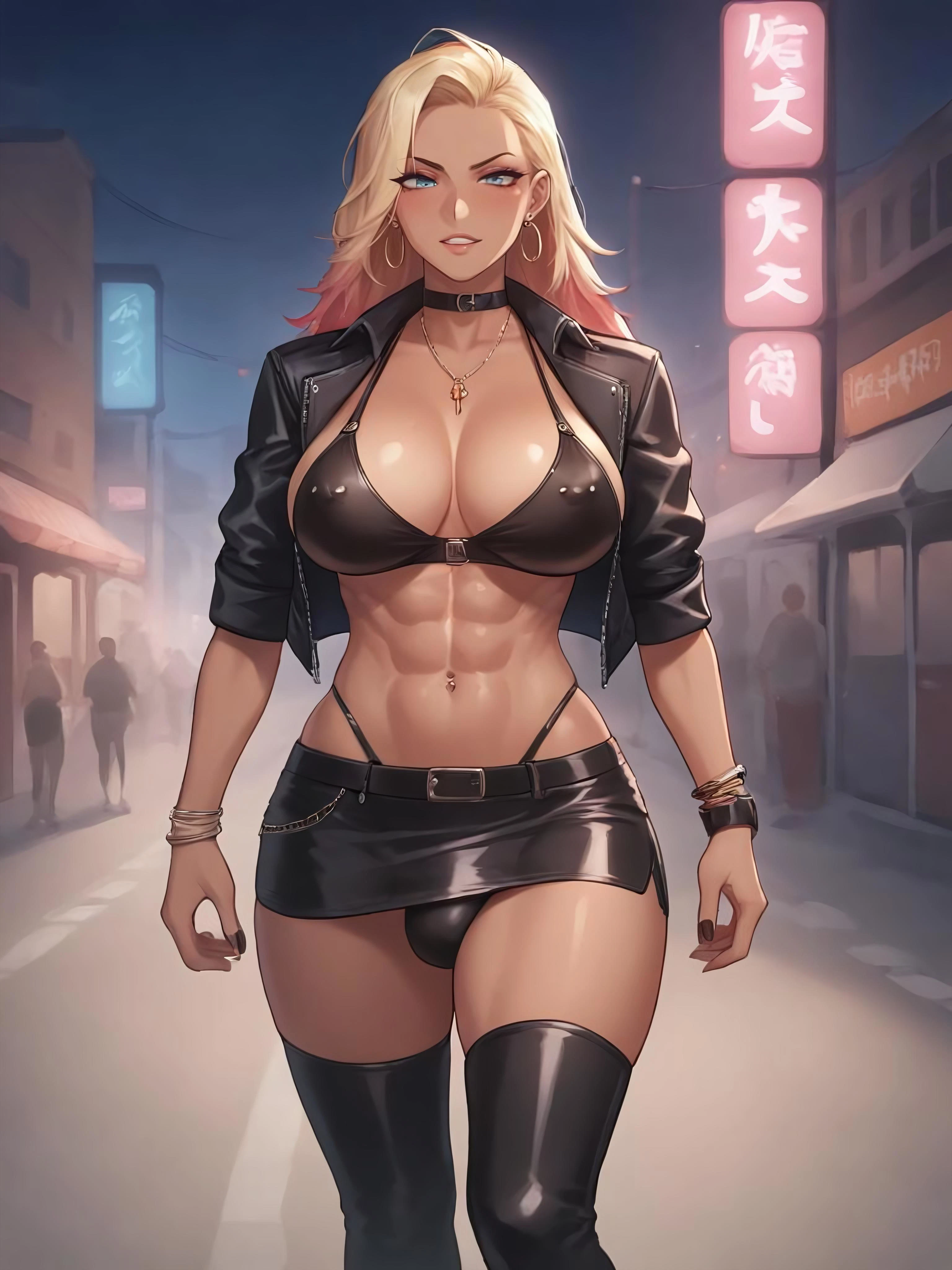 Mila Horsecock - the hung Futanari prostitute avatar