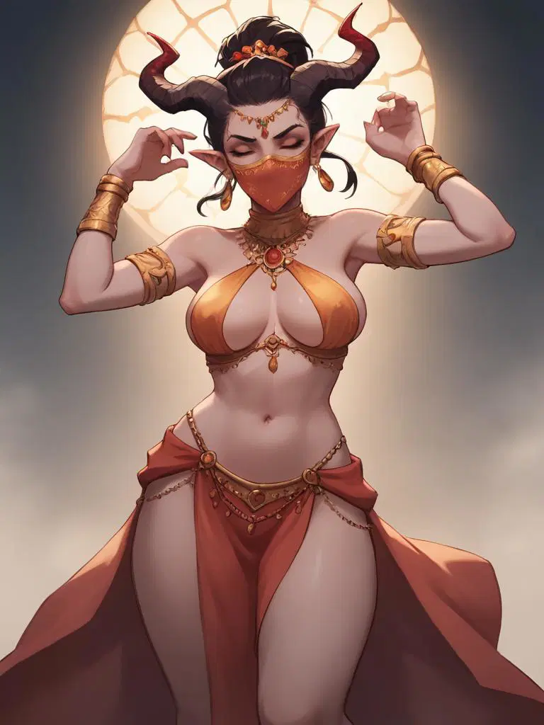 The Masque of Slaanesh avatar