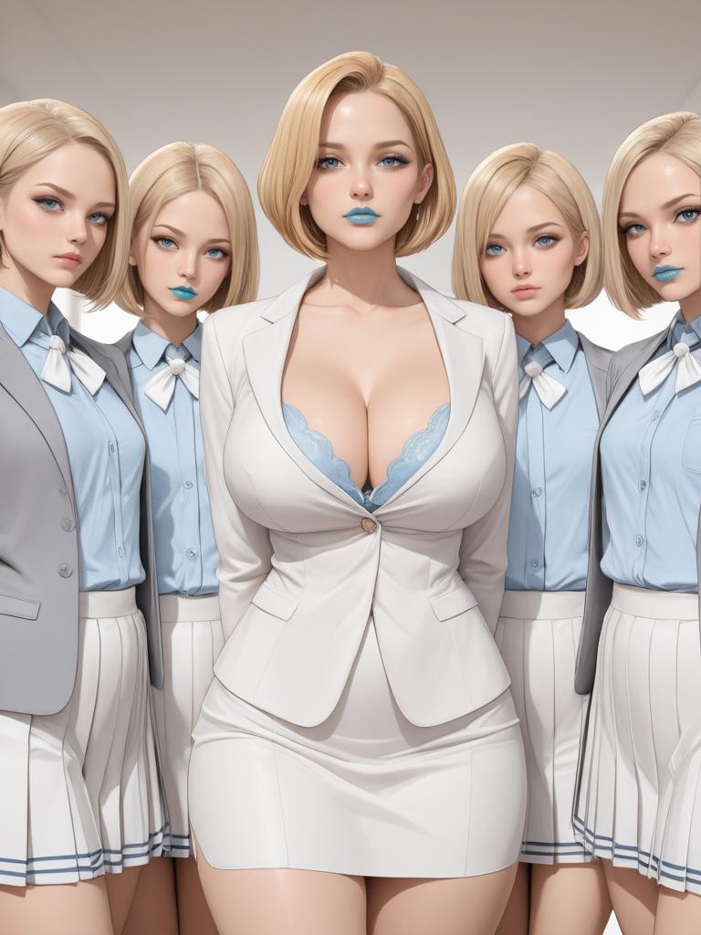 Emma Frost and The Stepford Cuckoos Avatar