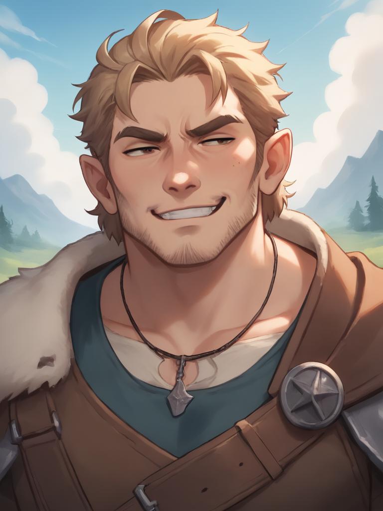 Verric, the Dwarven ruffian avatar